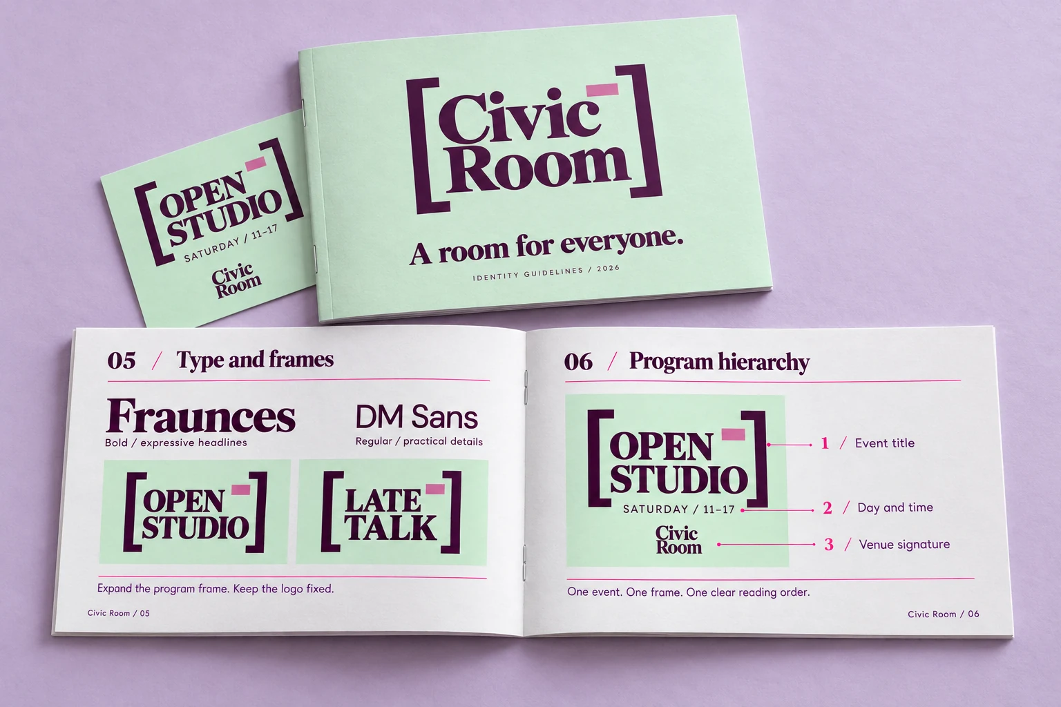 Civic Room: Manual presentation