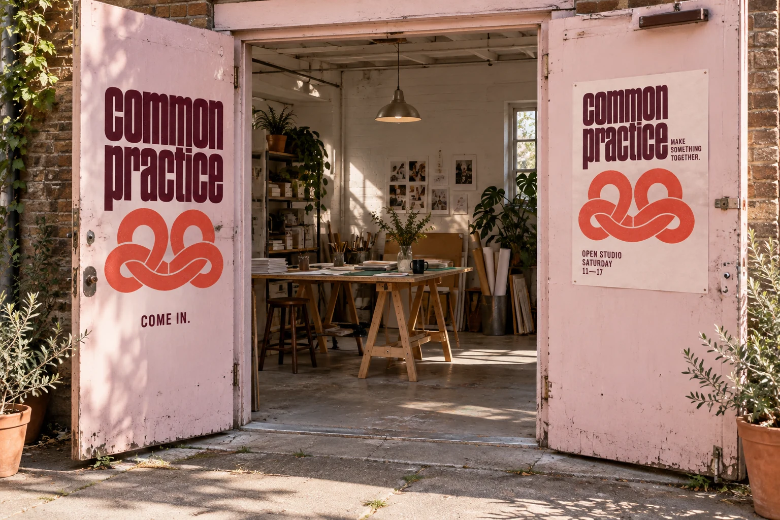Common Practice: Studio entrance presentation