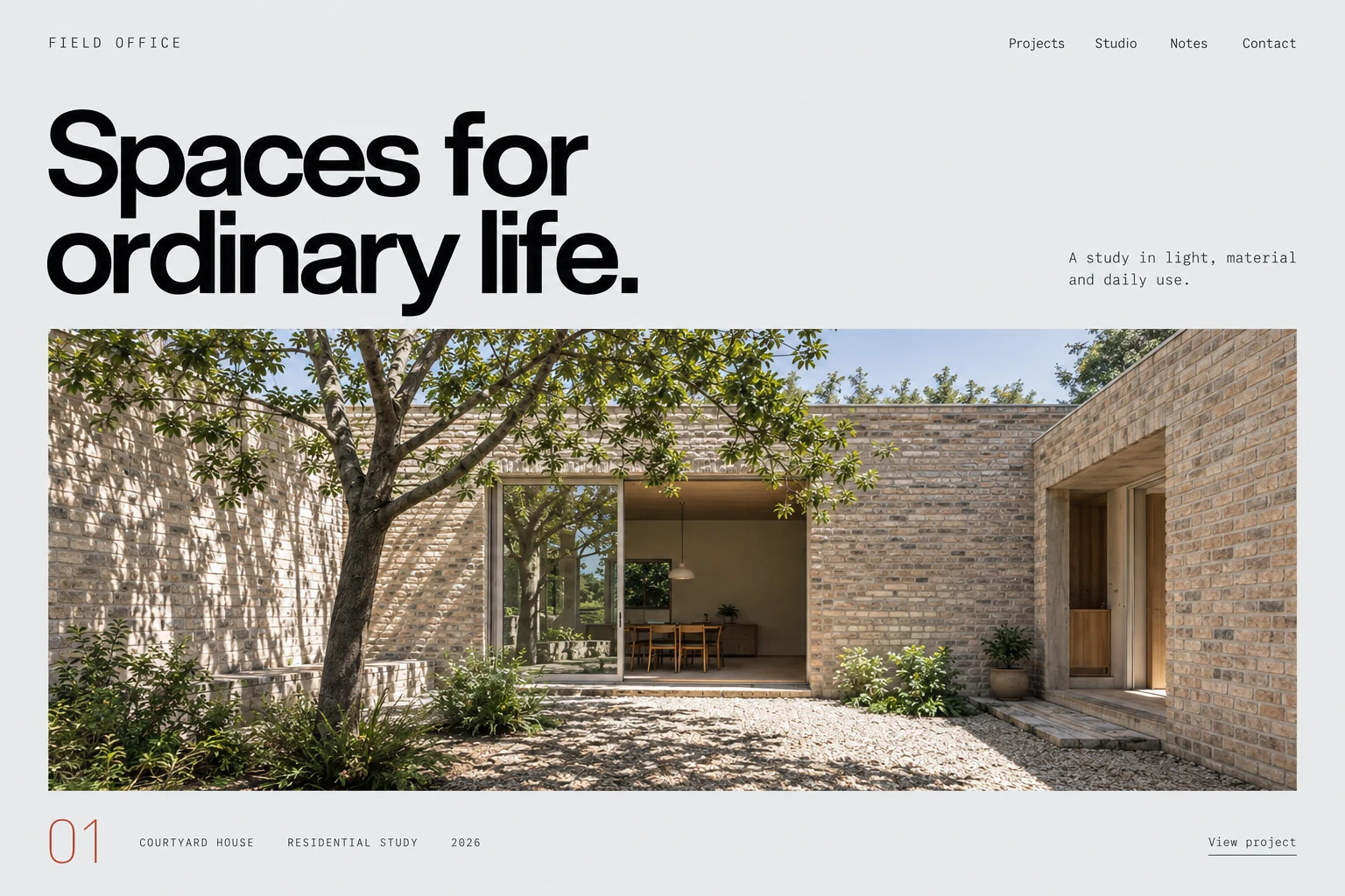 Field Office: Desktop home