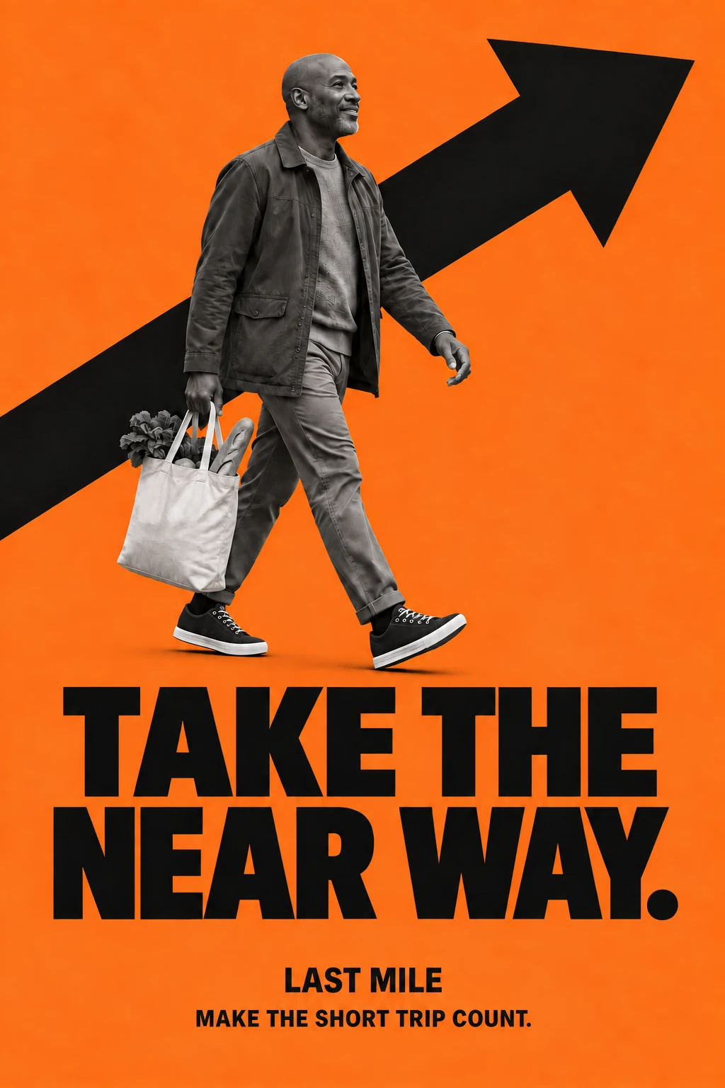 Last Mile: Poster berjalan kaki