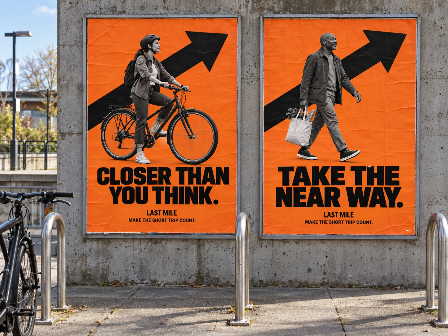 Last Mile: Visualisasi poster lingkungan