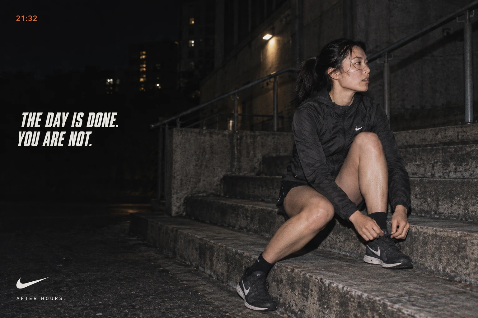 Nike / After Hours: Before the run campaign image
