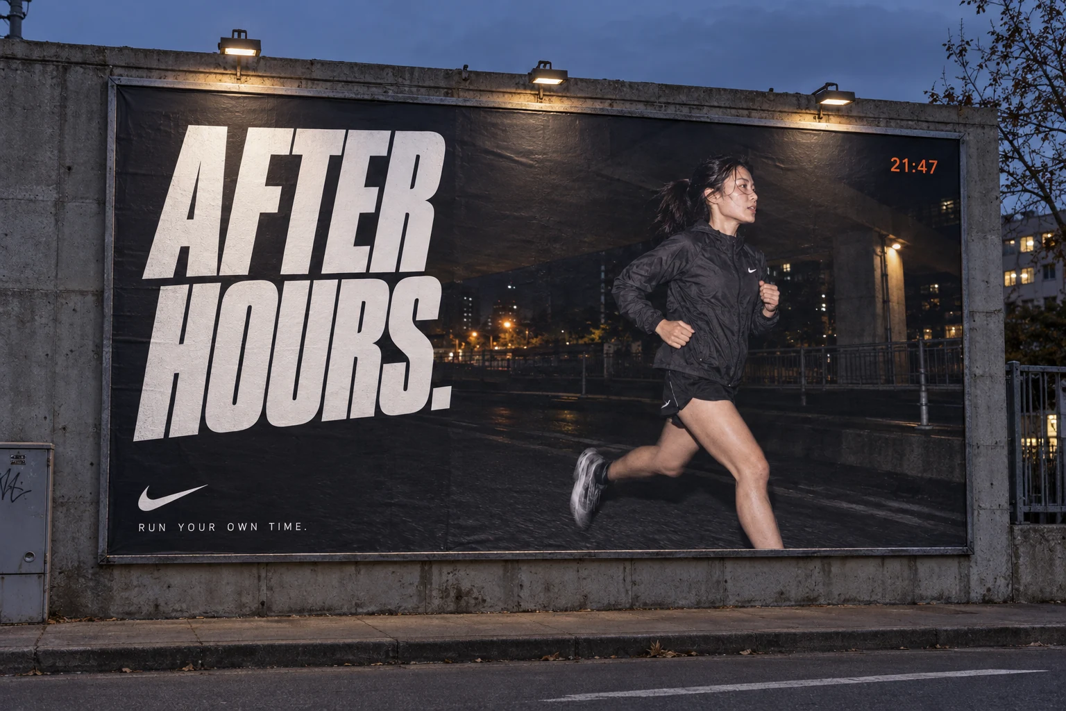 Nike / After Hours: Billboard concept
