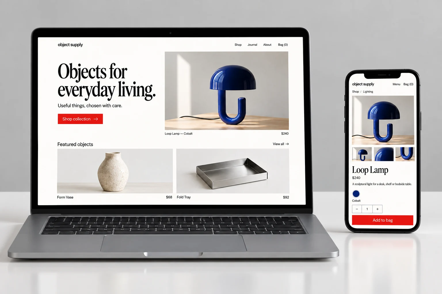 Object Supply: Device presentation