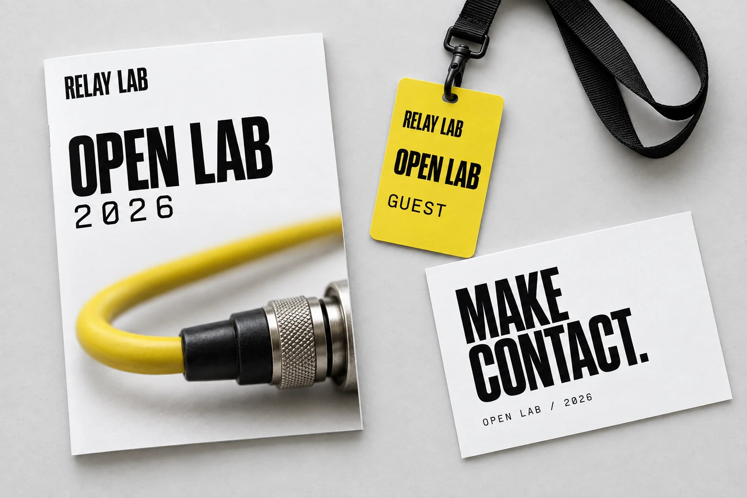 RELAY LAB: Conference print kit