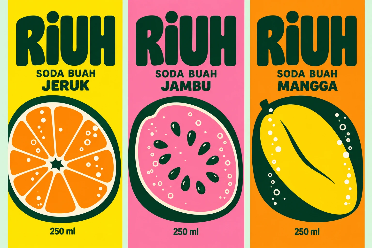 RIUH: Front-label artwork