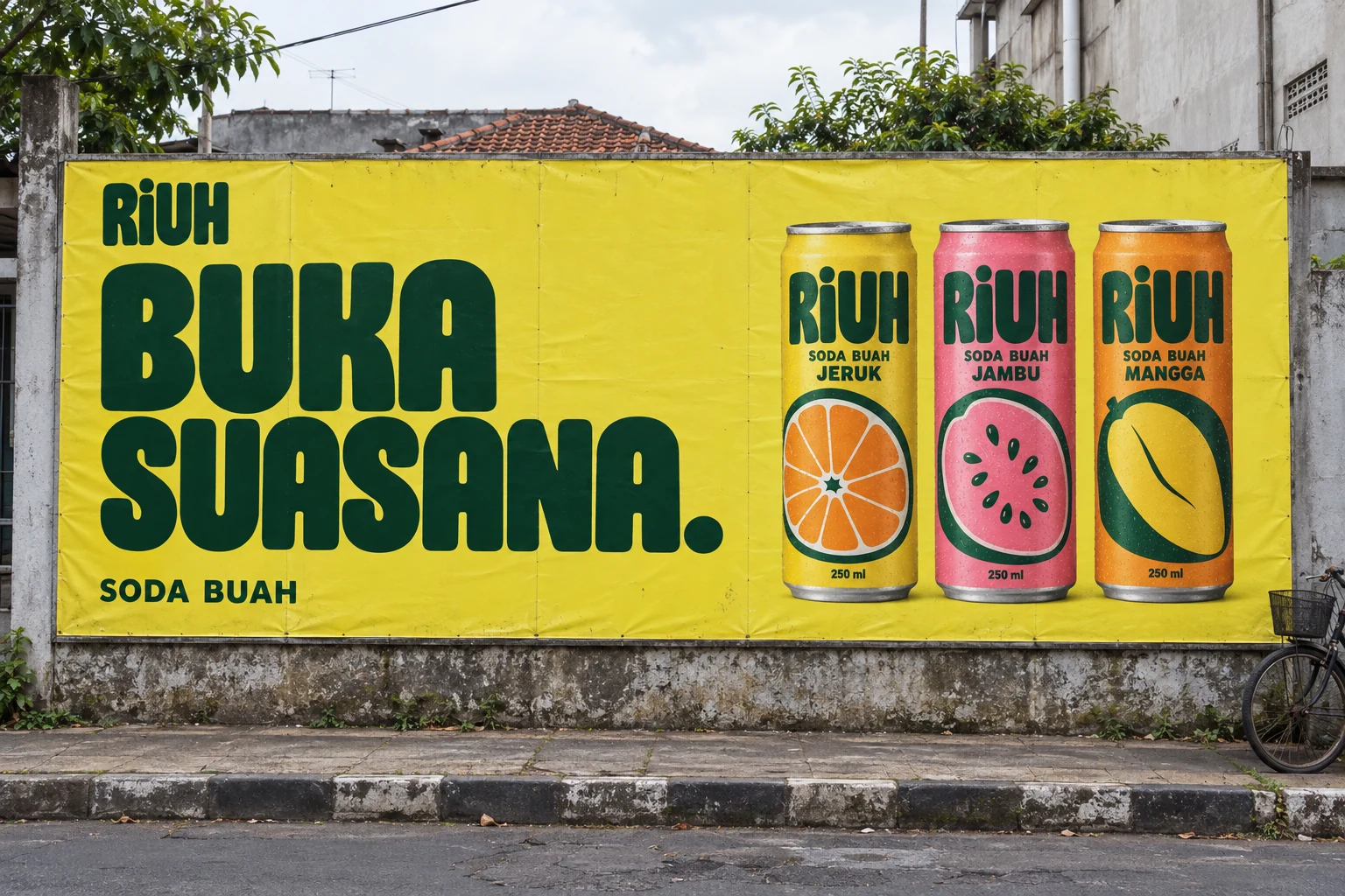 RIUH: Outdoor billboard presentation