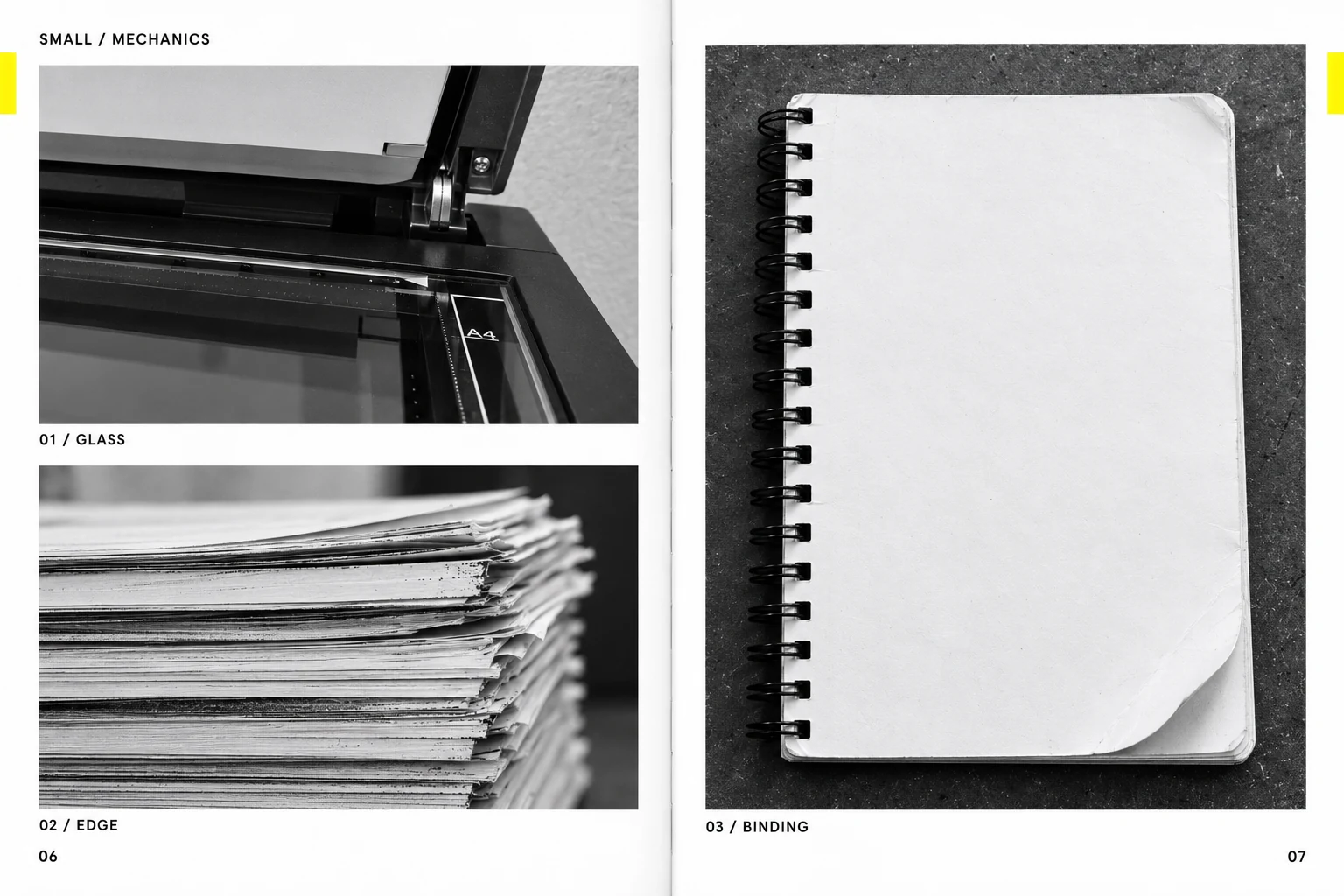 SALIN / Copy of a Copy: Object essay, pages 06–07