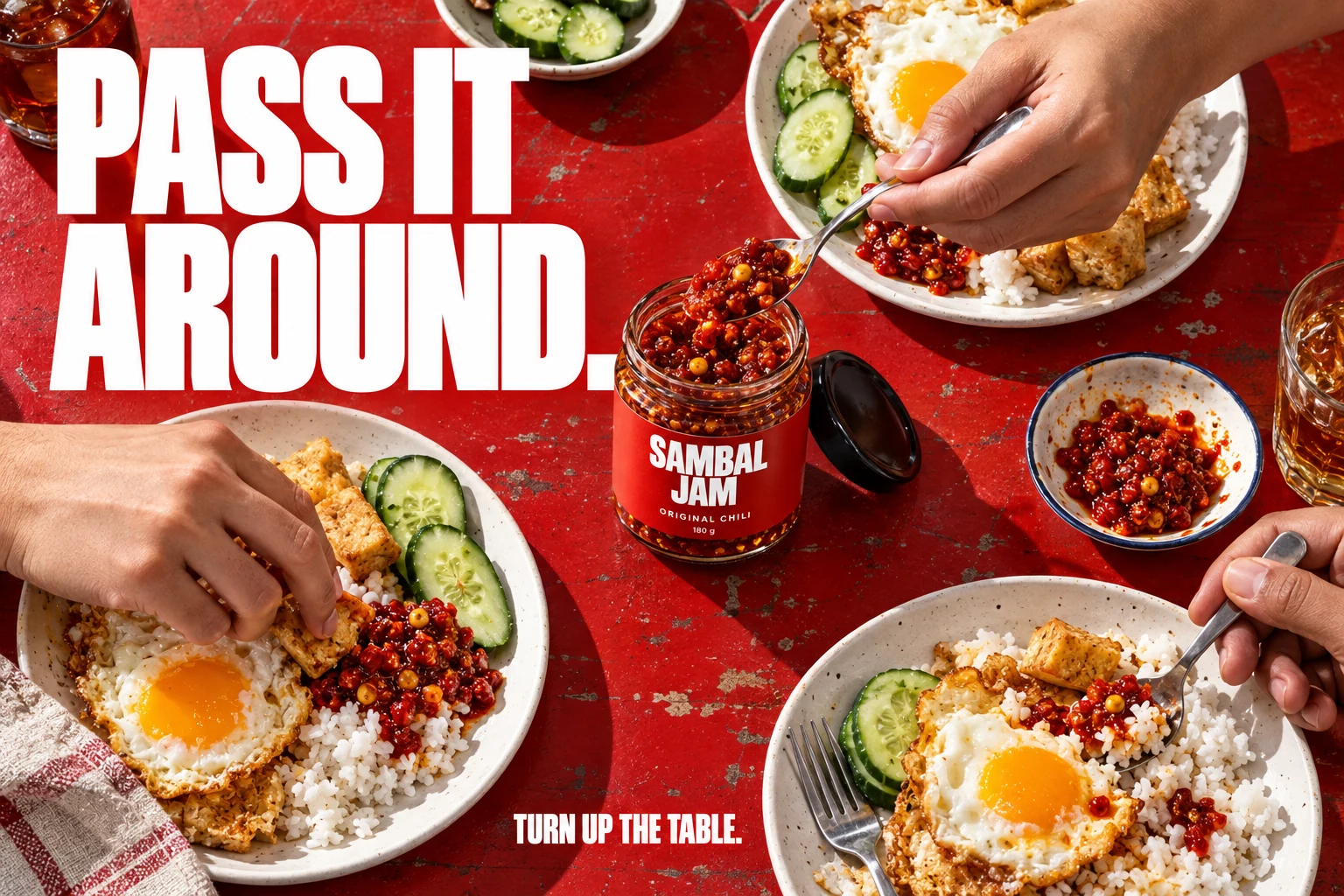 Sambal Jam: Shared-table editorial