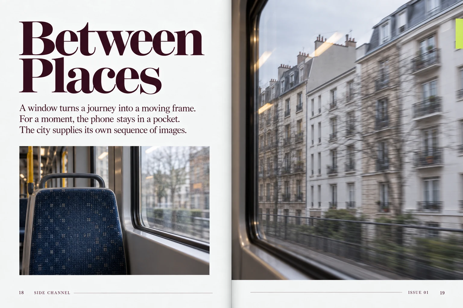 SIDE CHANNEL / Offline Matter: Between Places / 18–19