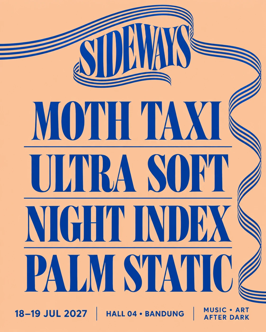 SIDEWAYS: Lineup poster