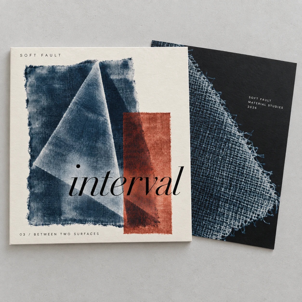 SOFT FAULT / Material Studies: Art-edition sleeve and insert